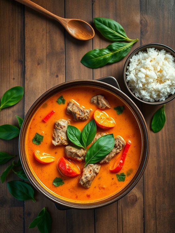 delicious thai coconut curry