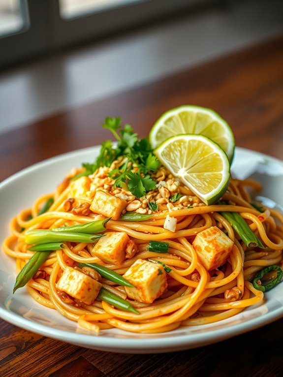 delicious tofu pad thai