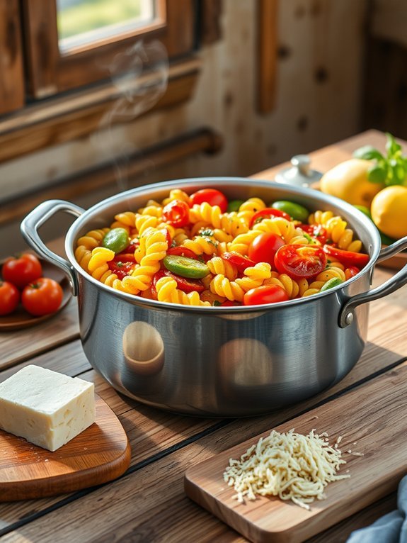 easy healthy vegetable pasta