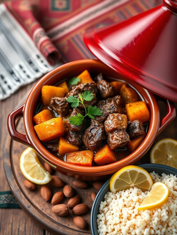 flavorful moroccan beef stew