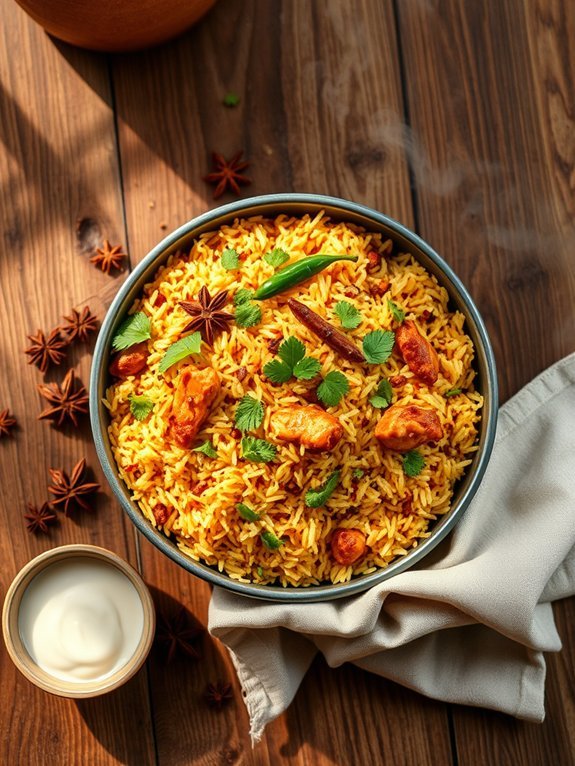 fragrant spiced rice dish