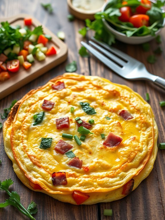 fridge leftovers omelette recipe