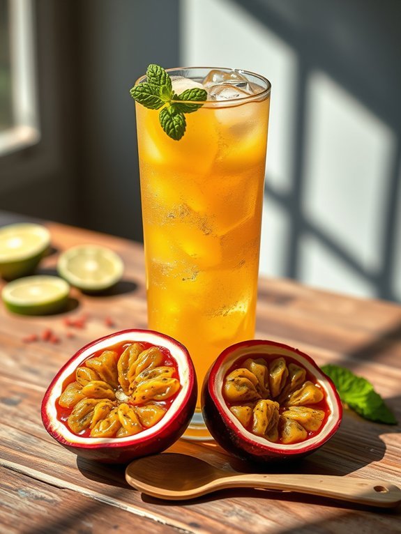 fruity and spicy beverage