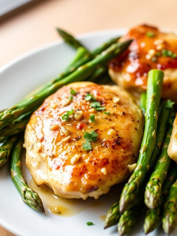 garlic butter chicken dish