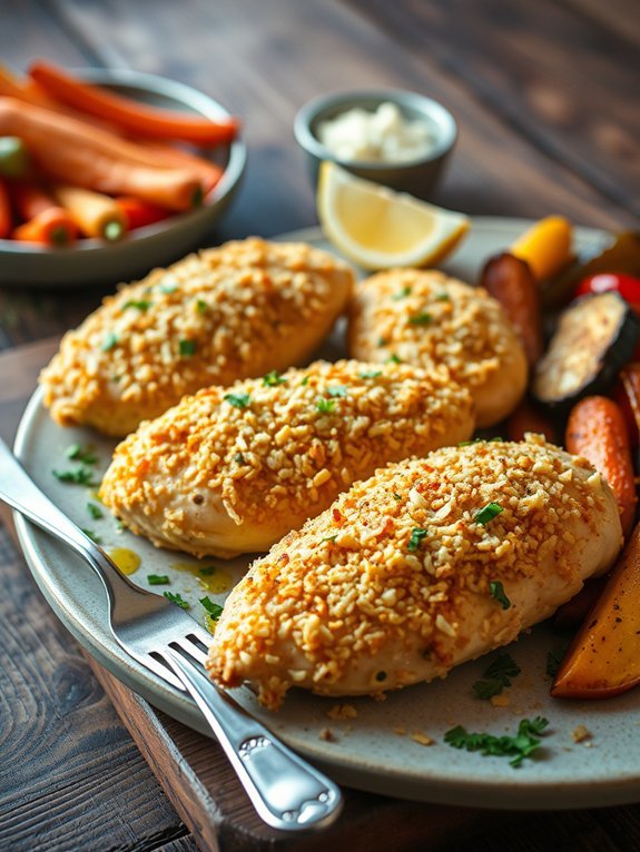 garlic parmesan chicken recipe