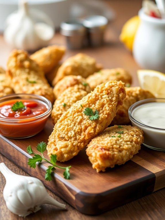 garlic parmesan chicken tenders