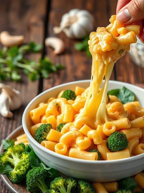 gluten free cheese pasta dish