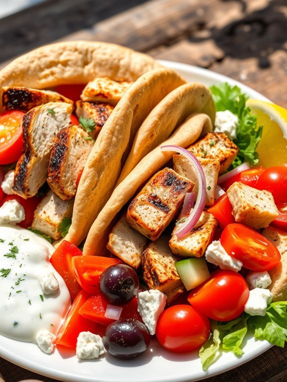 greek chicken pita recipe