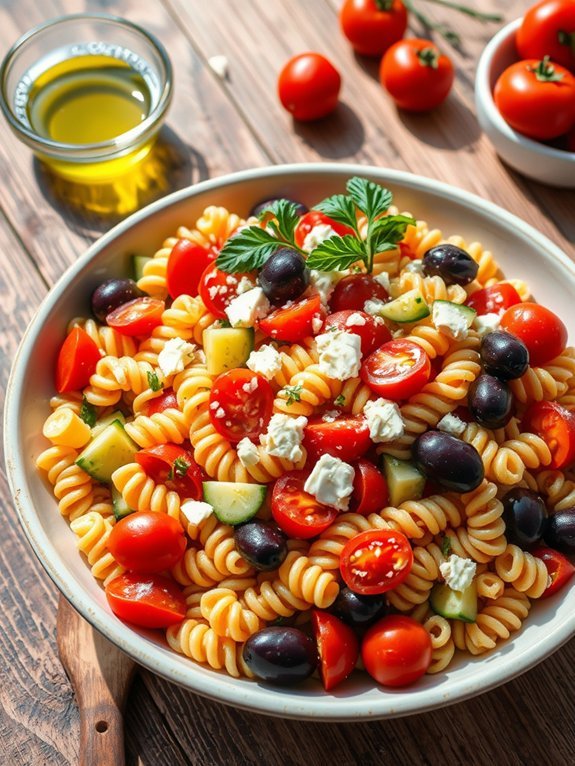 greek pasta salad recipe