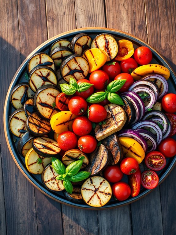 grilled mediterranean vegetable assortment