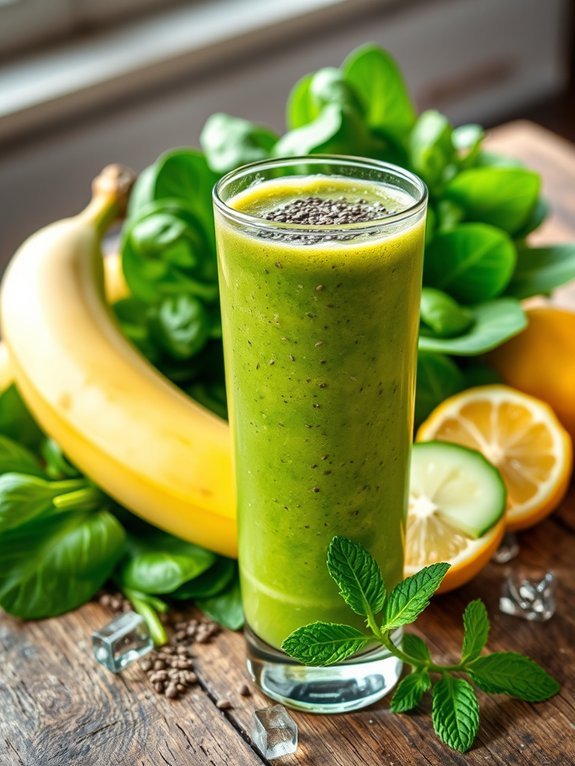 healthy green smoothie recipe