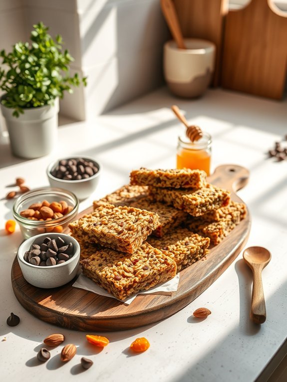 healthy homemade snack bars