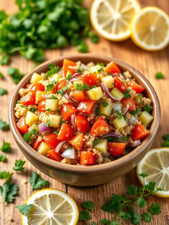 healthy quinoa salad recipe