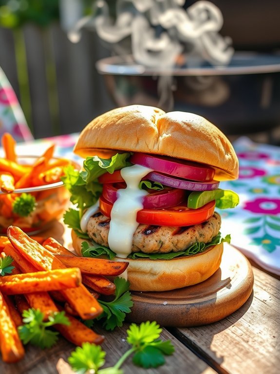 healthy turkey burger recipe