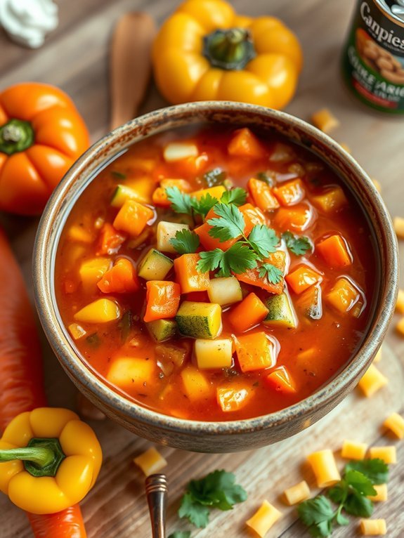 healthy vegetable soup recipe