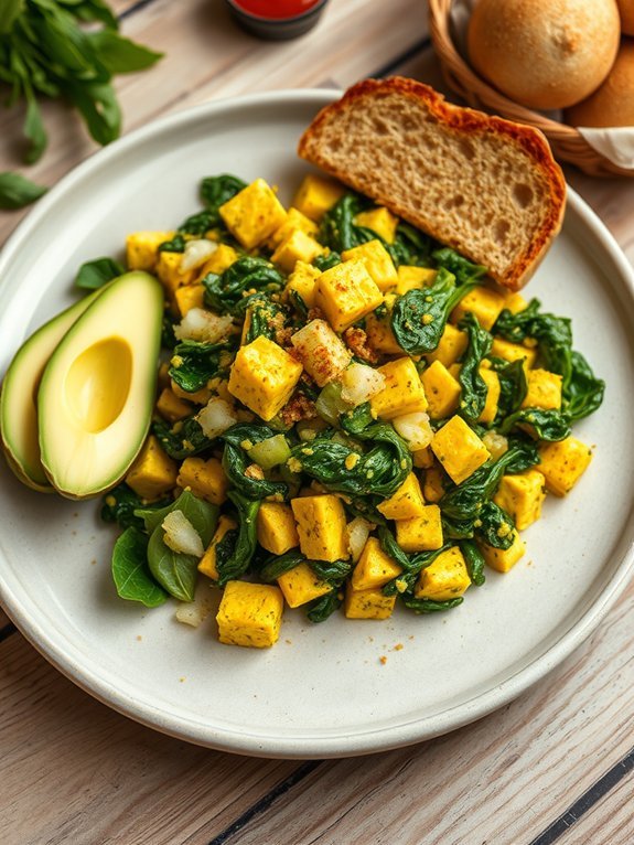 healthy vegetarian breakfast option