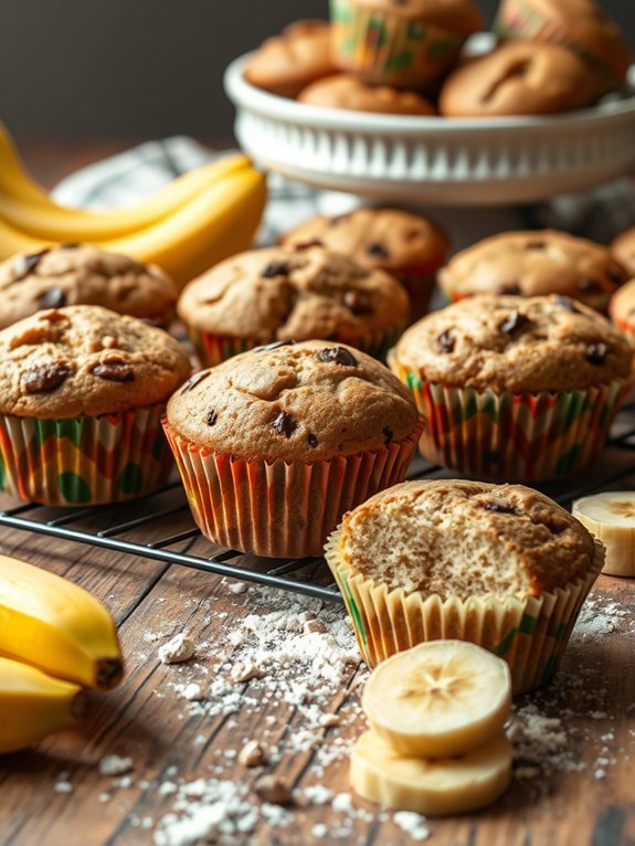 healthy whole wheat muffins