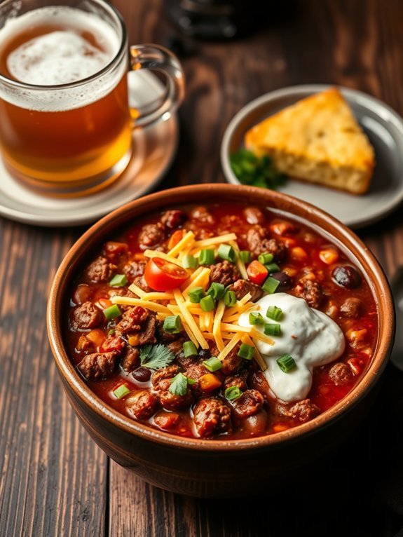 hearty beef chili recipe