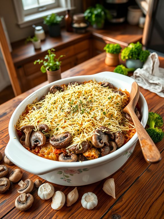 hearty beef mushroom dish