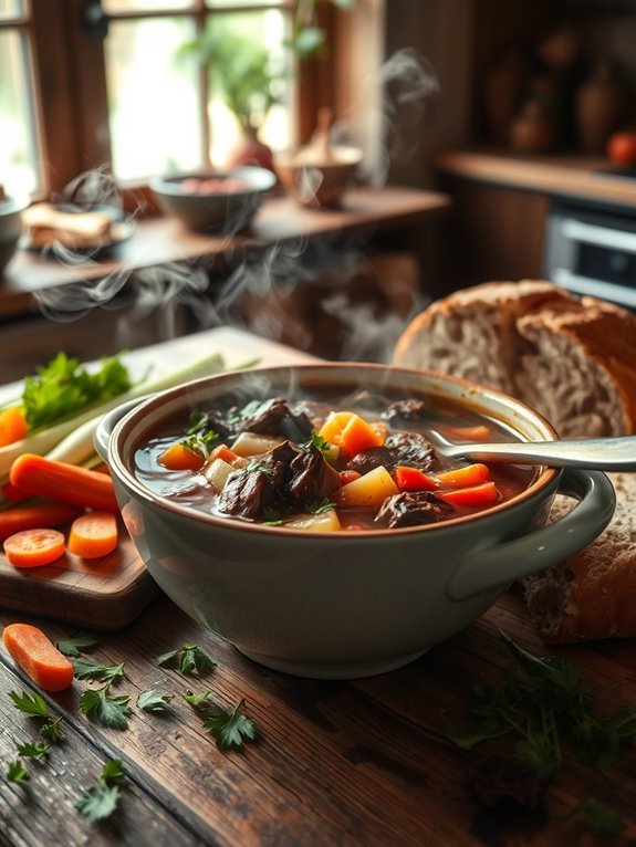 hearty beef vegetable soup