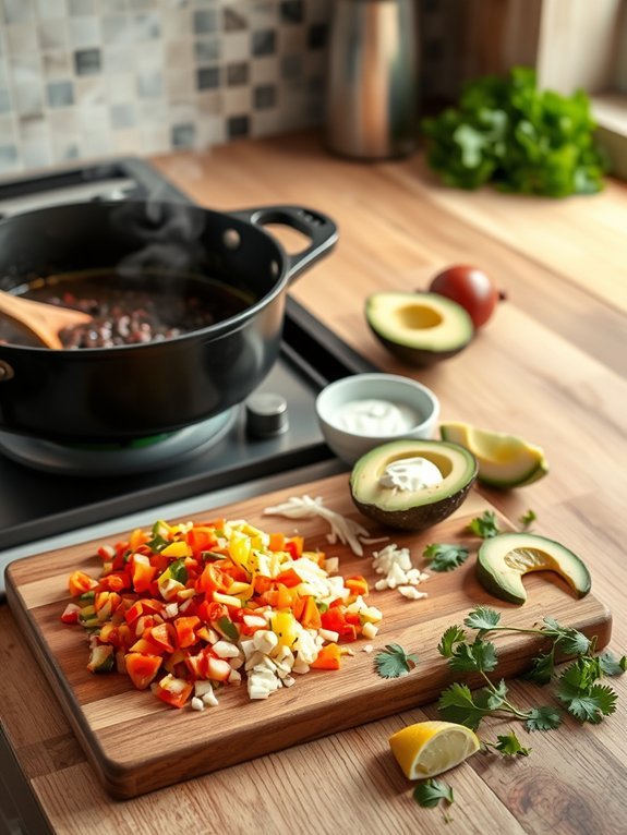 hearty black bean soup