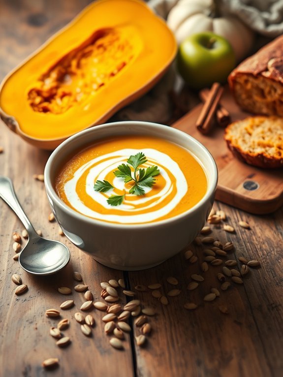 hearty butternut squash soup