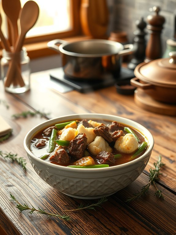 hearty flavorful beef stew