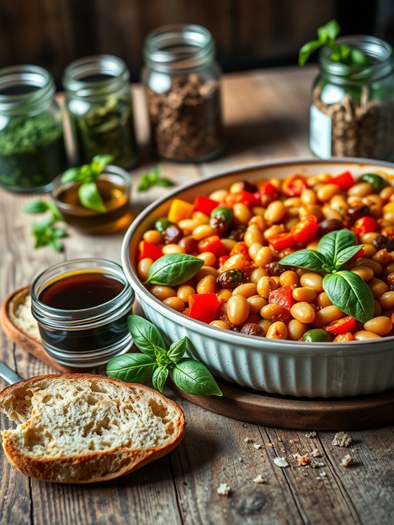 hearty italian vegetable bake