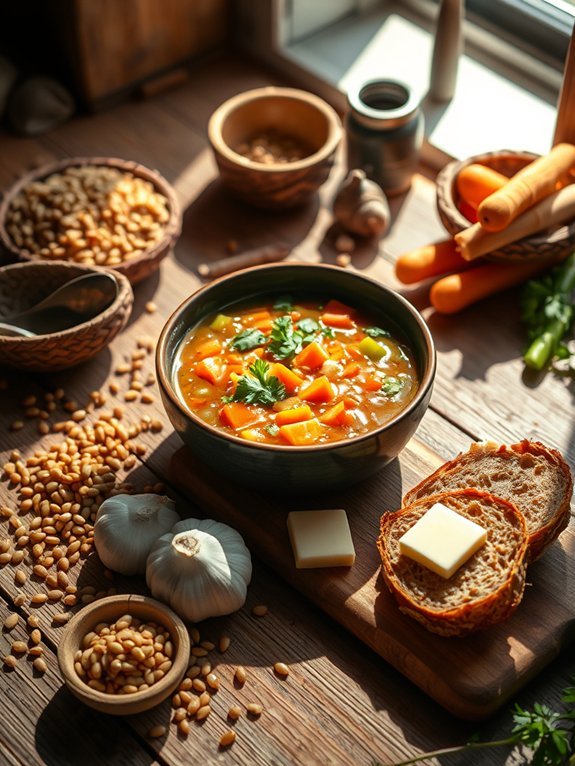 hearty lentil vegetable soup