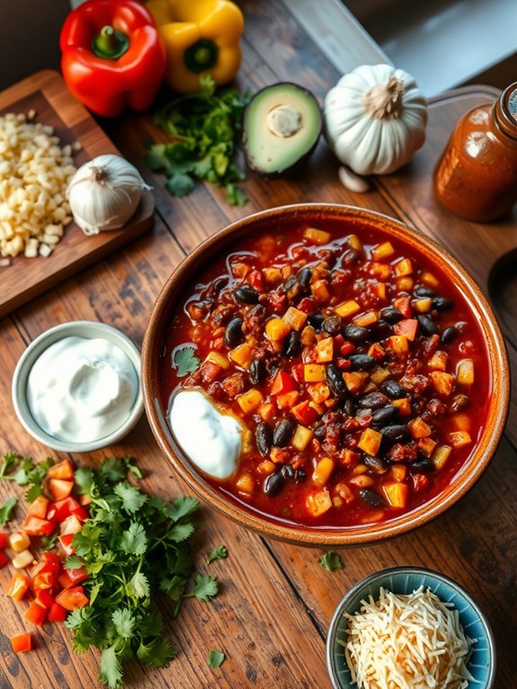 hearty meatless bean stew