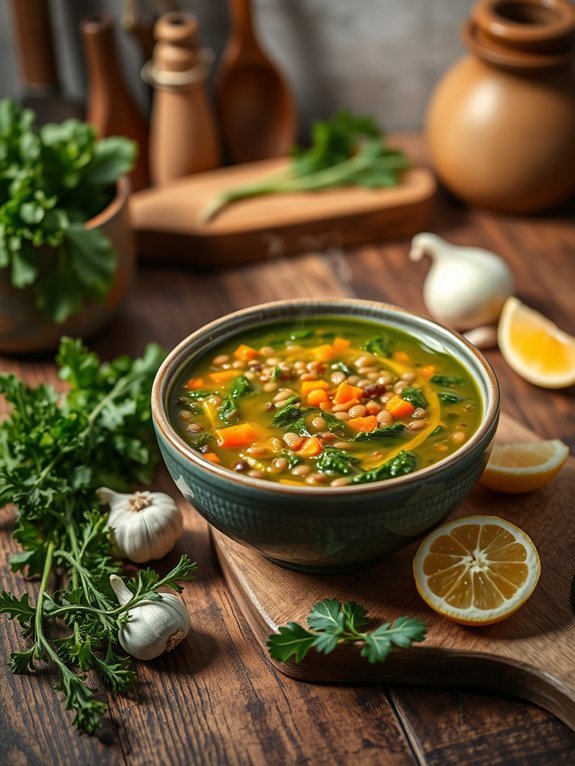 hearty vegetable soup recipe