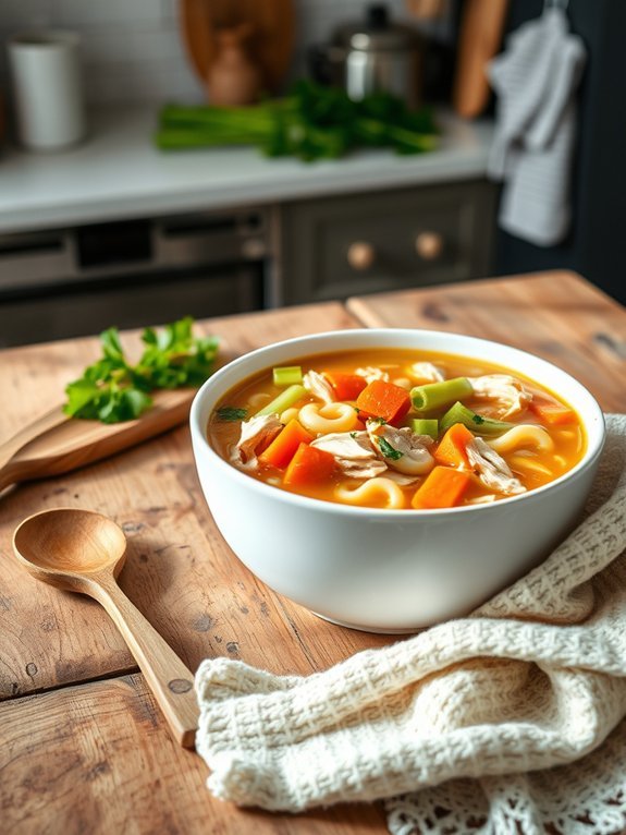 homestyle chicken noodle soup