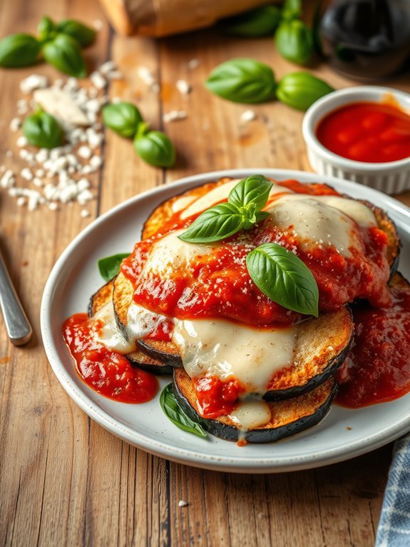 italian baked eggplant dish