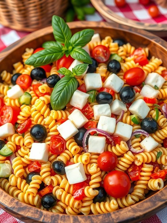 italian dressing pasta salad