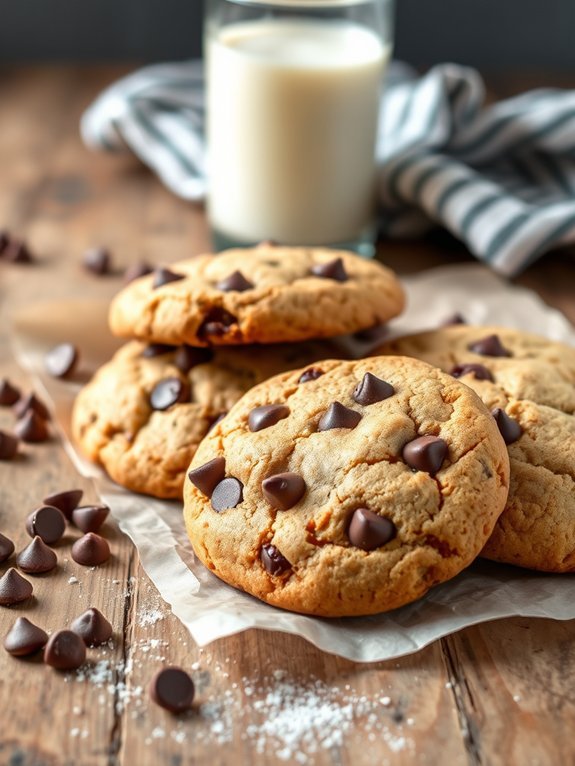 keto friendly chocolate chip cookies