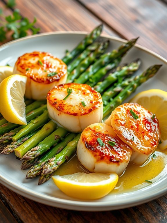 lemon butter scallops recipe