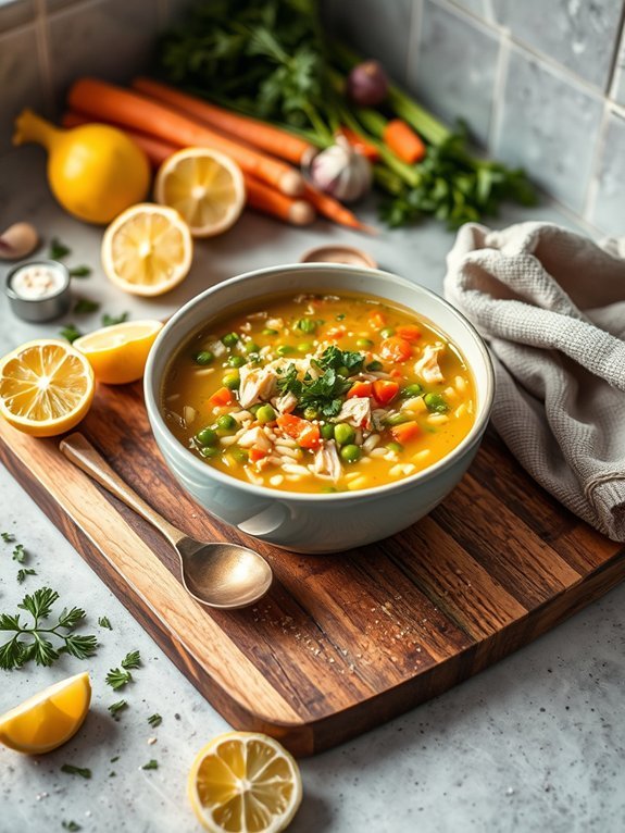 lemon chicken soup recipe