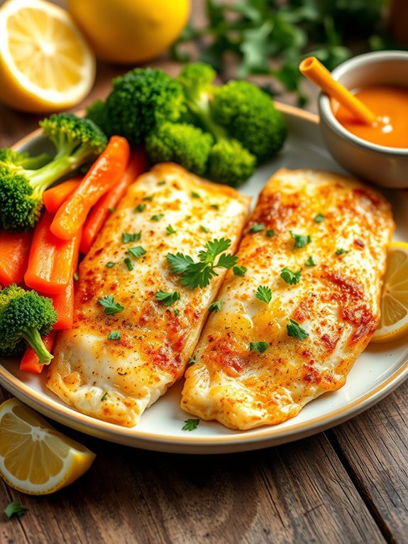 lemon garlic tilapia recipe