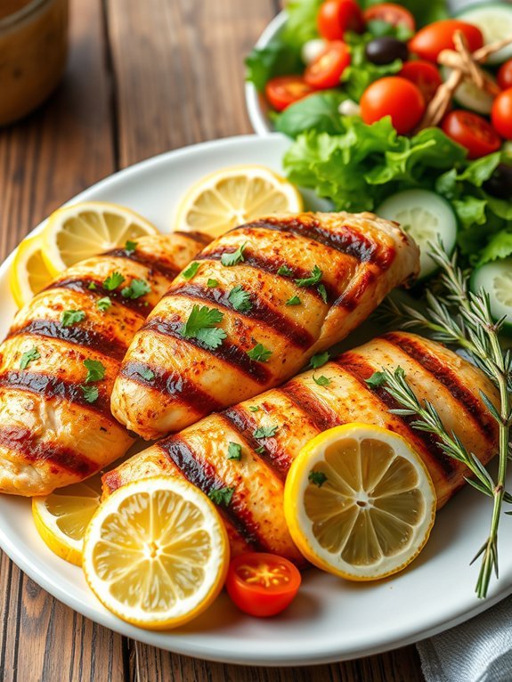 lemon herb flavored chicken