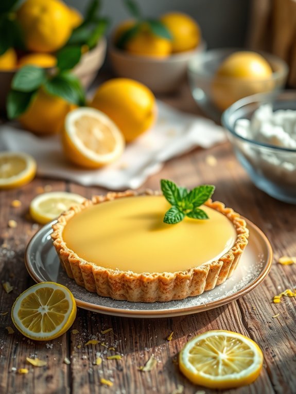 lemon tart without dairy