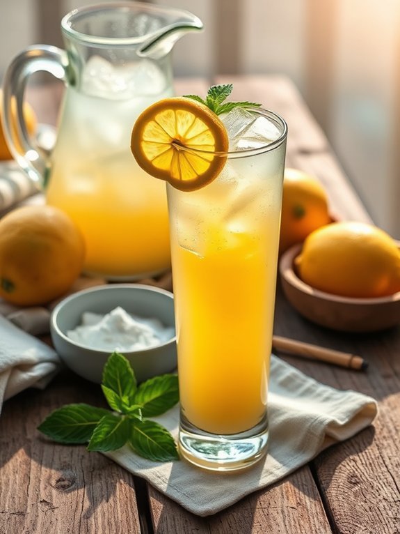 low carb lemon beverage recipe