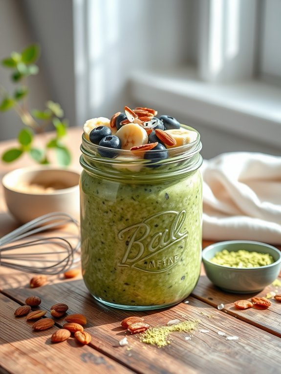 matcha infused oatmeal recipe