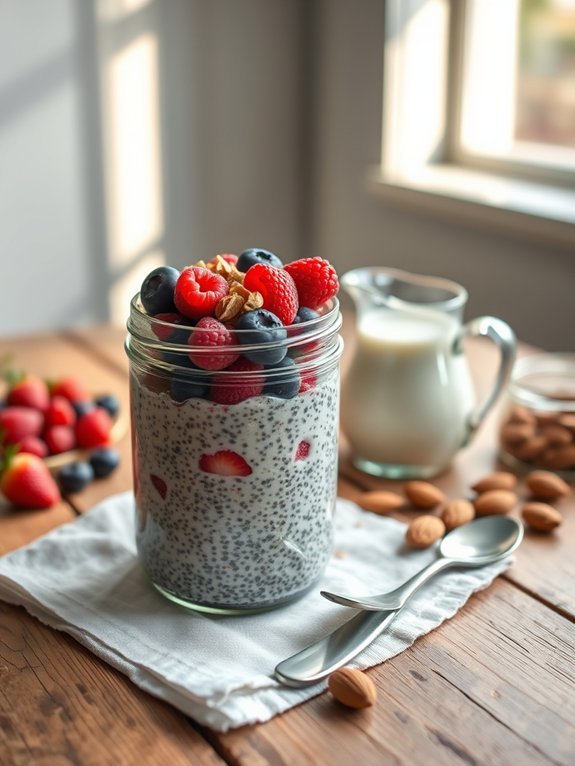 nutritious chia seed dessert