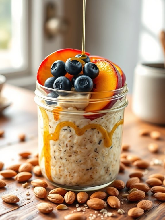 nutritious overnight fruit oats