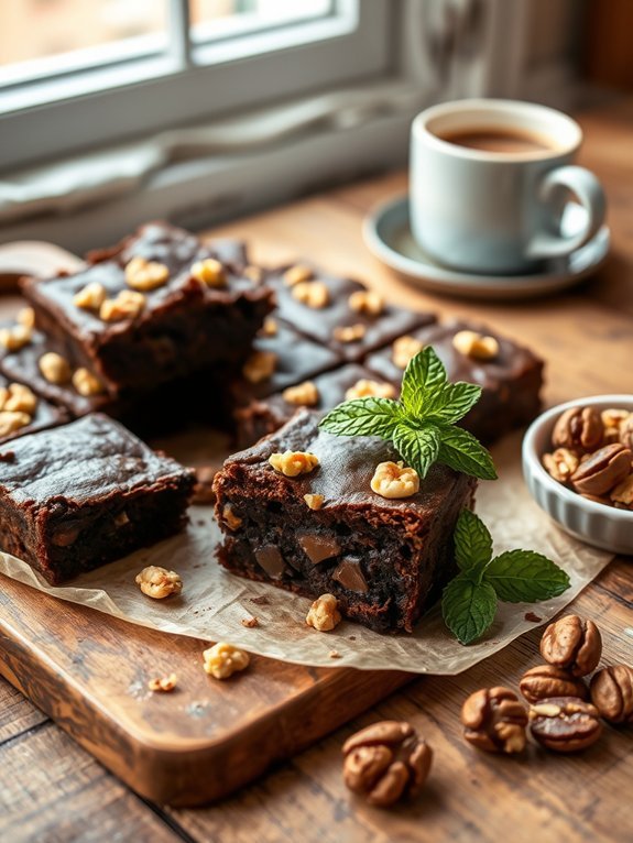 nutty walnut brownies recipe