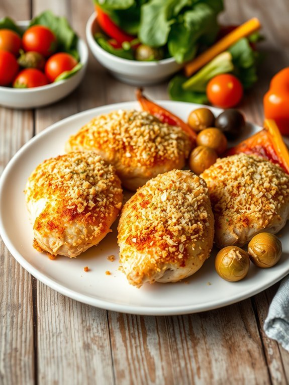 parmesan crusted chicken recipe