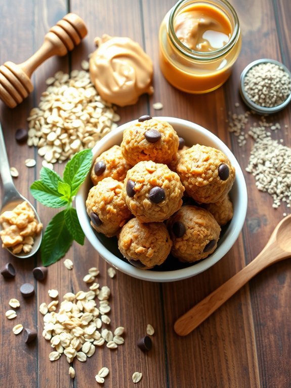 peanut butter oatmeal snacks