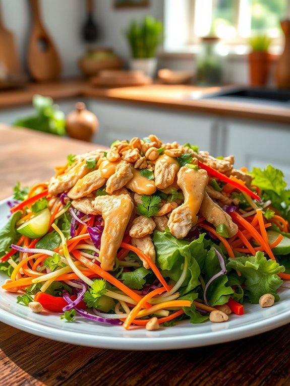 peanut chicken salad recipe