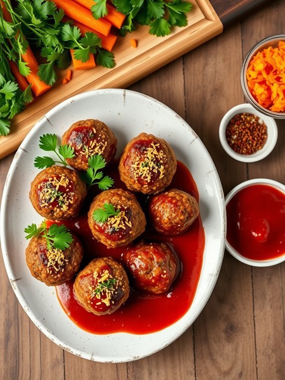 plant based protein meatballs