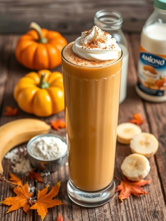 pumpkin spice protein shake